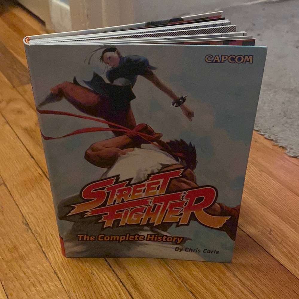 Capcom Street Fighter The Complete History by Chris Carle video game comic book